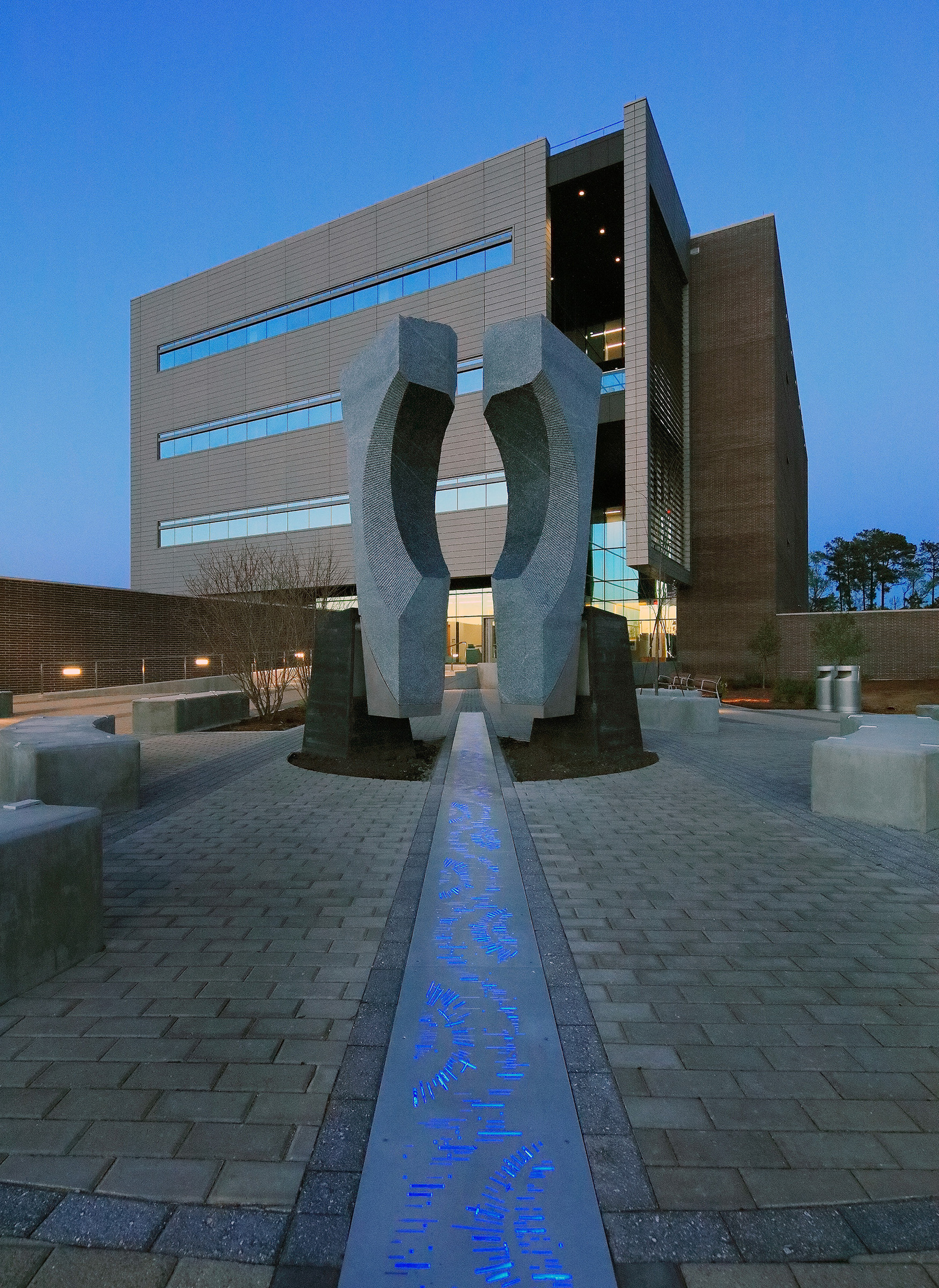 Central Communications Center in Raleigh, North Carolina; Architect: Clark Nexsen
