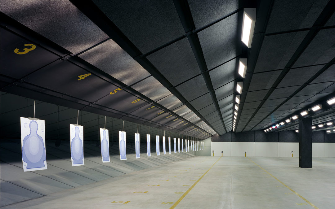 FLETC Indoor Firing Range at Cheltenham