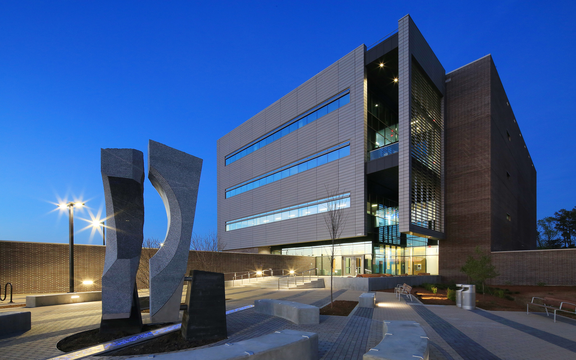 Central Communications Center in Raleigh, North Carolina; Architect: Clark Nexsen