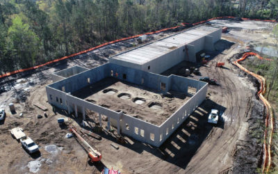 Construction Updates as Haynes/Lacewell Police & Fire Training Facility Takes Shape in Wilmington, NC