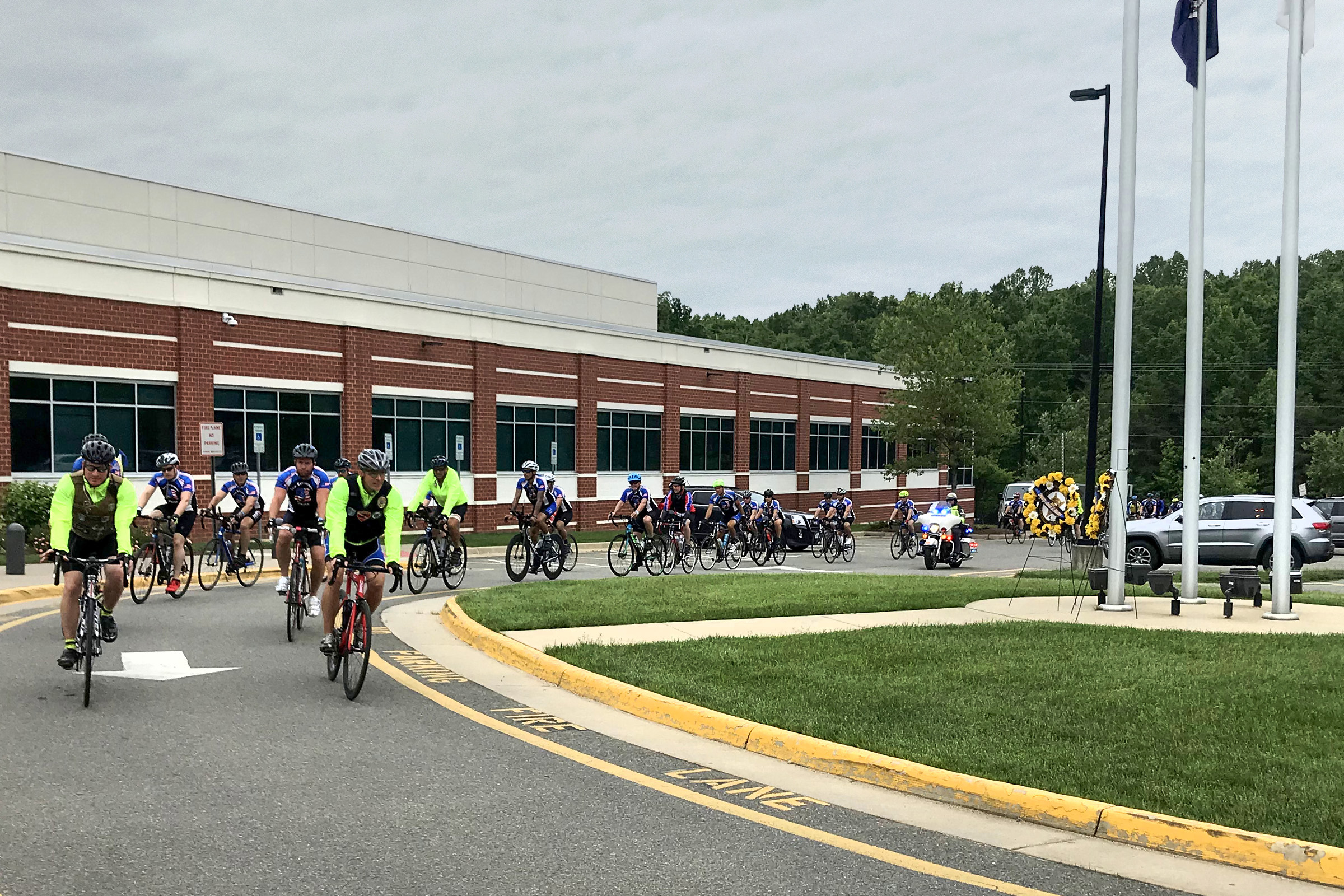 CN Public Safety's Dan Walker participated in the 2019 LEU Road to Hope.